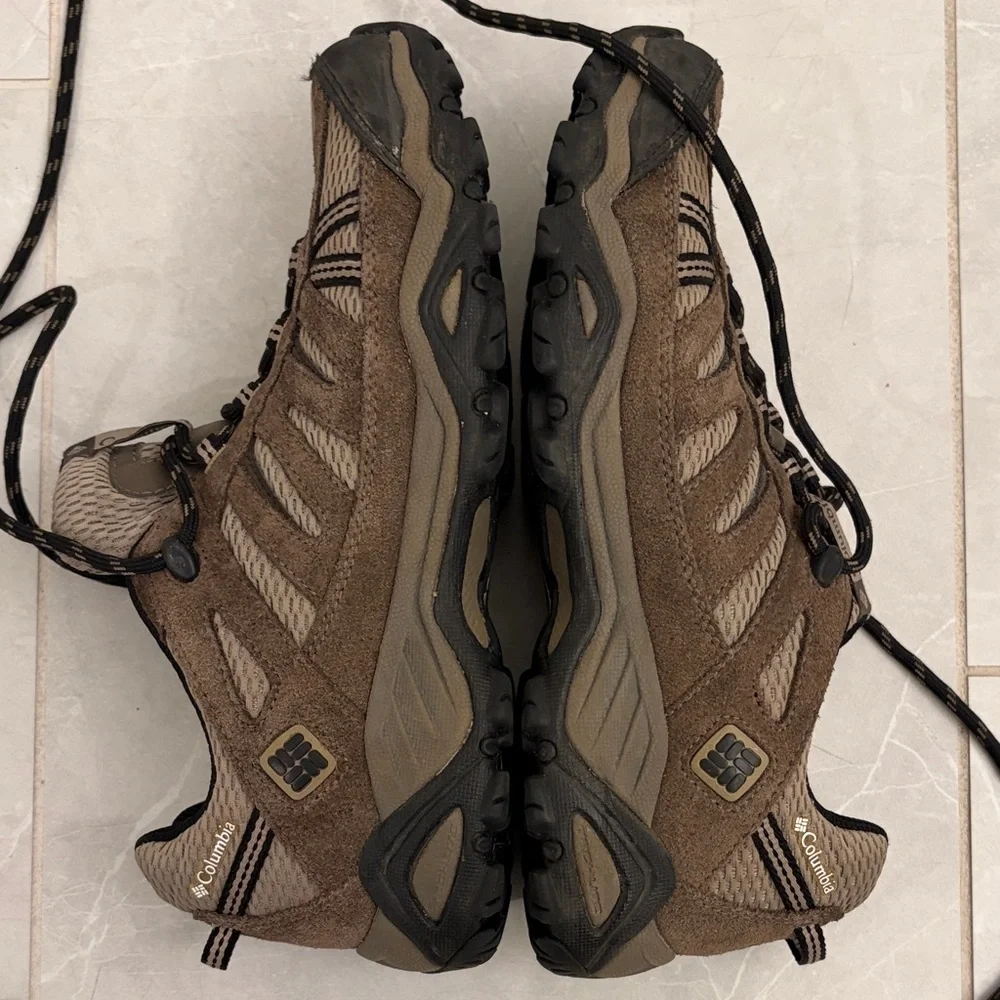 Columbia Men's North Plains II Dark Brown and Black Athletic hiking Shoes 8 - Picture 6 of 6